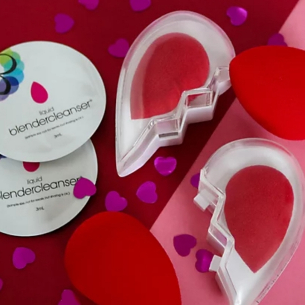 🌟HP🌟BEAUTY BLENDER Heart shape duo - Picture 4 of 8